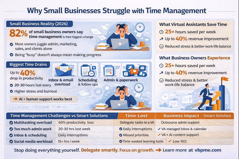 time management for small businesses in USA-vbpme.com